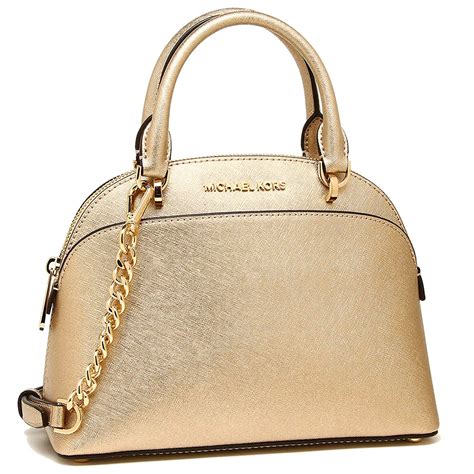 michael kors gold handbag leather|michael kors leather handbags sale.